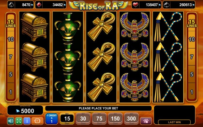 Rise of Ra slot oyun məsləhətləri və tövsiyə olunan strategiya